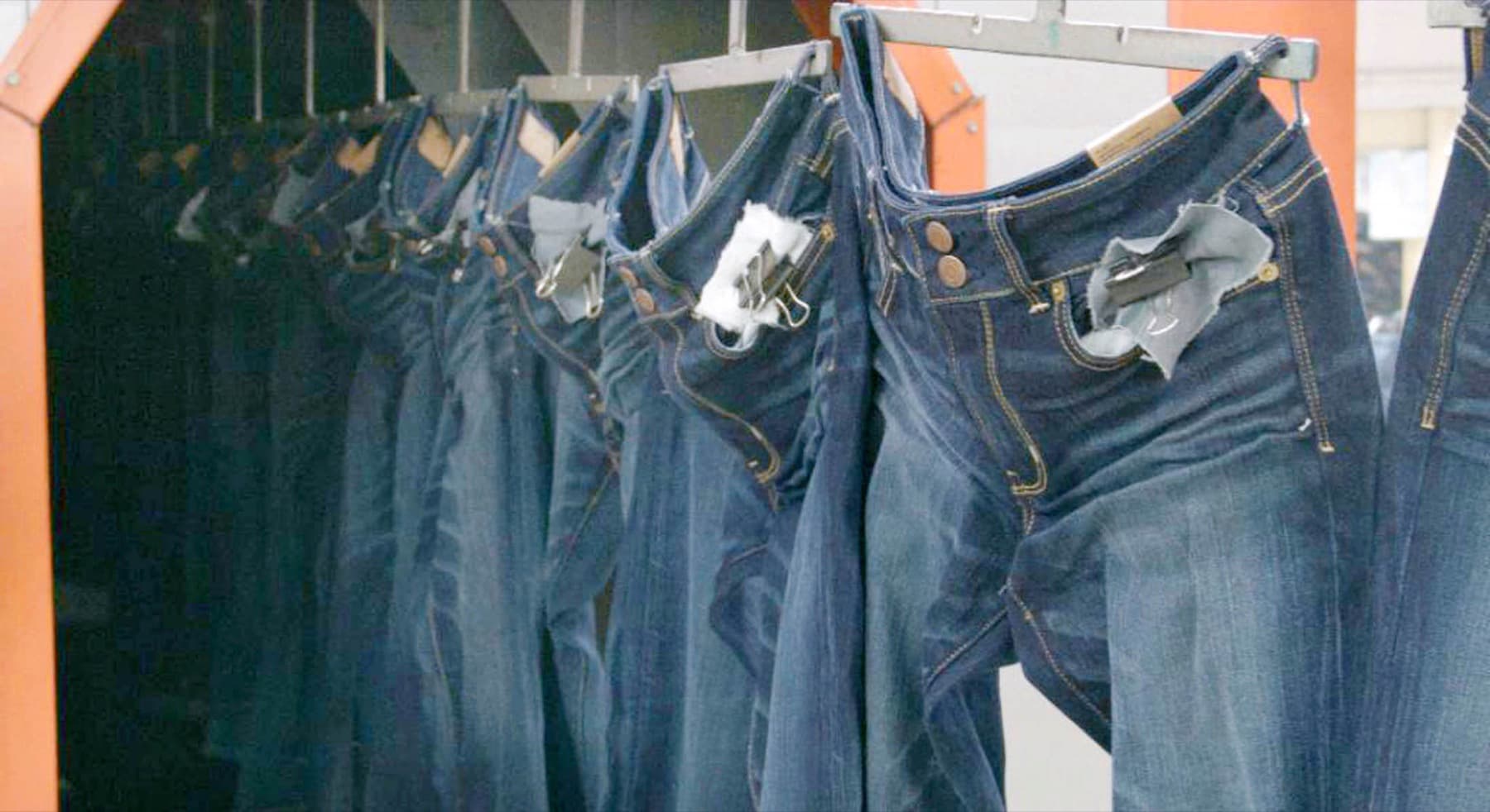 Hi-fashion denim with critical washes, laser finish and 3D whisker